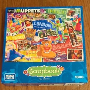 Muppets Scrapbook Puzzle 1000 Pieces Brand New
